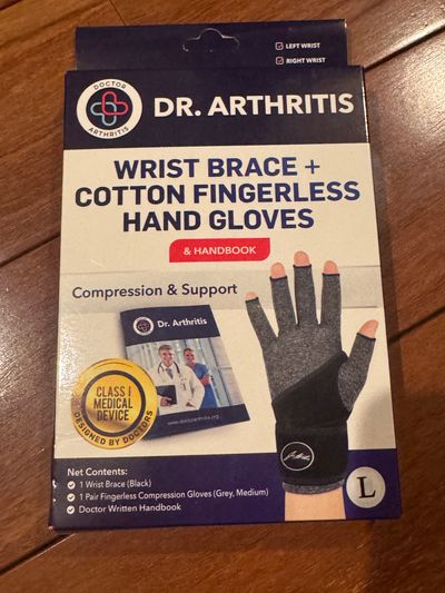 Brand new doctor, arthritis hand gloves