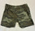 Carters Green camo shorts 2T