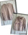 Tan hooded sweatshirt Skeleton hand on back Women's - XL