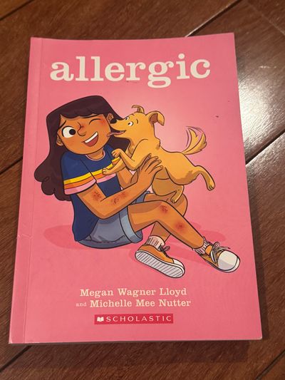 Allergic large graphic novel book