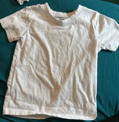 Gerber kids White tee 3T