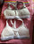 Calvin Klein 2 Padded Sports Bras Size Small 6/6x