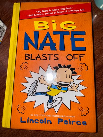 Like new hardcover, Nate book