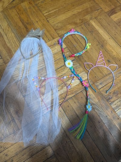 Headbands crown rainbow hair accessories