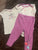 Daddy little princess matching set Short sleeve shirt, long sleeve bodysuit, pants 9 Months