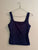 Navy Silky Tank top Women's - S