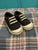 Wondernation Black slip on shoes 6 (Toddler)