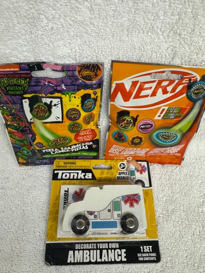 New create your own ambulance &2 sets disc launche New create your own ambulance & 2 sets disc launchers