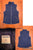 Old Navy Navy blue womens quilted vest Women's - S