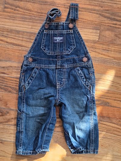 osh Kosh jean overalls  6 Months