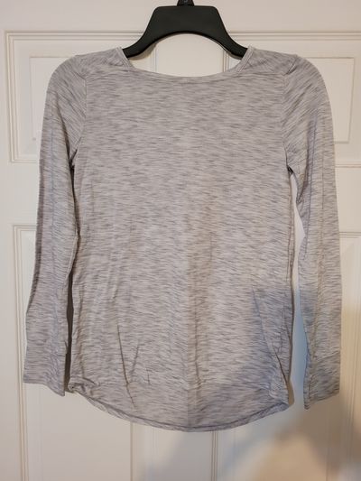 Champion Long sleeve gray shirt 10-12