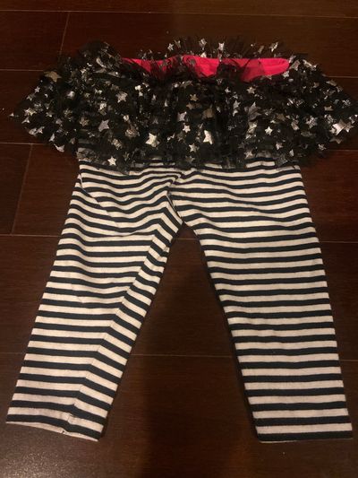 Koala kids Pants with sparkly attached skirt 6-9 Months
