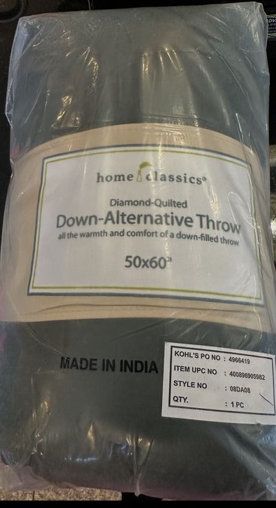 Home Classics brand new Brand new throw green down alternative