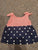 Carter's Top/dress for 4th of July 3 Months