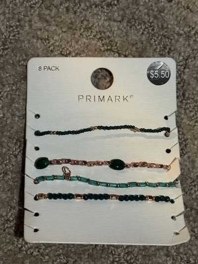 Brand New Bracelets. Can be used for ankle bracele Brand New Bracelets. Can be used for ankle bracelets. 4 in pack