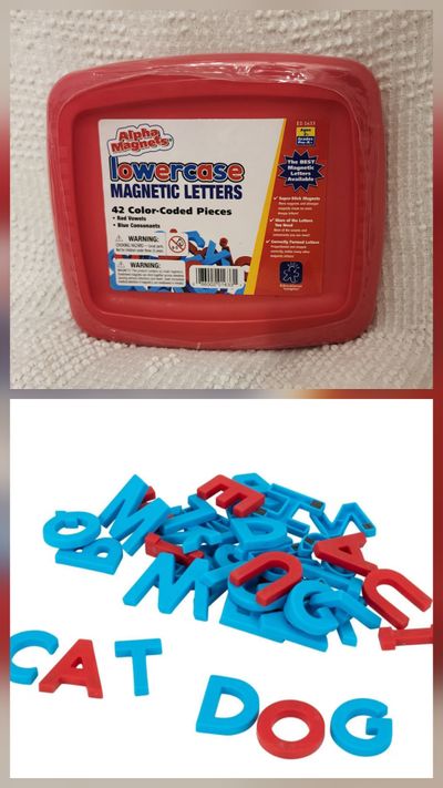 NEW MAGNETIC ALPHABET