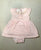 Carters Bodysuit dress w embroidered neck detail  3 Months