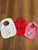 Assorted Like new St Patricks Day valentines Day birthday bibs
