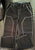 Old Navy Black & White Denim Carpenter Jeans 14-16