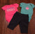 Jumping Bean 3 months. 2 onesies and a pair of jeans. 3 Months