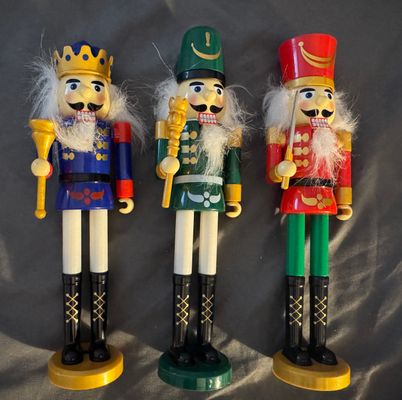 Walmart 3pc Nutcracker Set