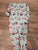 Carters Holiday mug fleece zip up pajamas 24 Months