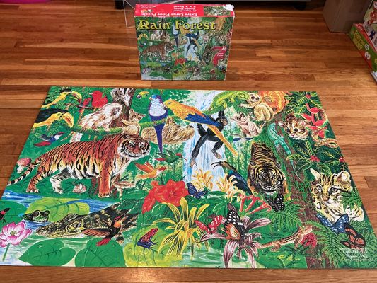 Melissa & Doug Rain forest floor puzzle - 48 large pieces