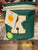 Sun squad New- 4 can cooler bag with letter K