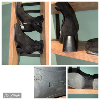 Marc Fisher Suede black booties 9 (Adult)