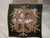 Merry winter New with tags star beads/stone candle holder