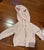 Carter's newborn terry long sleeve jacket  Newborn