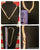 Fake Gold Necklace with Diamond About 8 inches long. Details in the picture.