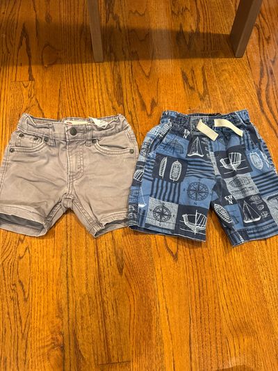 Levi and Nautica Boys short bundle 2T