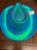 No size. Brand new with tags Blue shimmery, cowboy No size. Brand new with tags Blue shimmery, cowboy Hat Hat M 7 to 7-1/8in