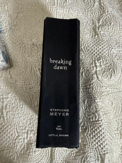 Little brown Twilight saga, breaking Dawn no book jacket
