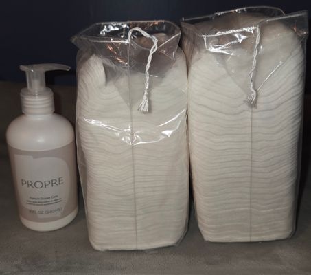 NEW Propre French Diaper Care Alternative to wipes BRAND NEW organic cotton wipes and cream