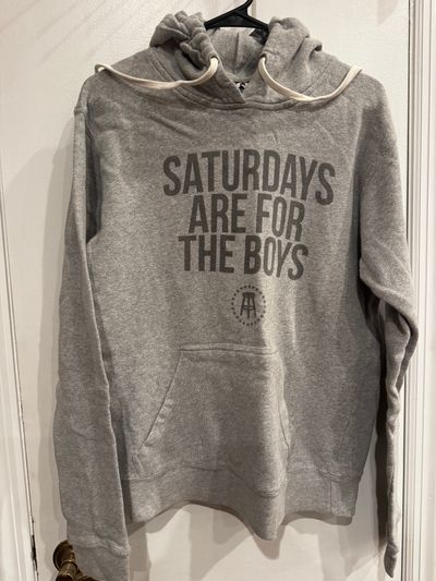 Saturdays are for the Boys. Mens size Large Hoodie Saturdays are for the Boys. Mens size Large Hoodie Men's - L