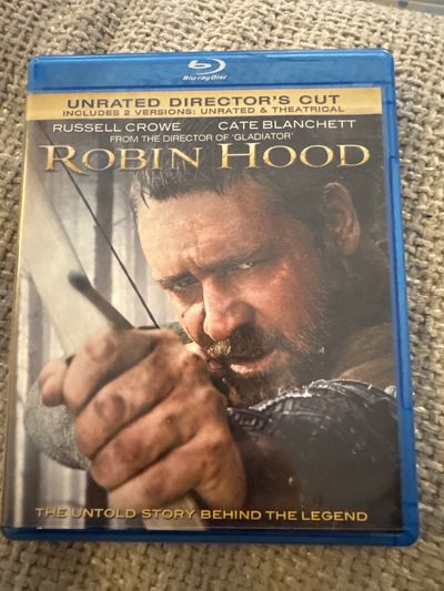 Two disc Robin Hood Blu-ray DVD