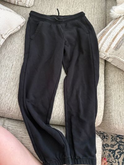 Athletic works Size 8 fleece jogger sweatpants 7-8