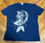 Disney little mermaid t shirt navy  Women's - L