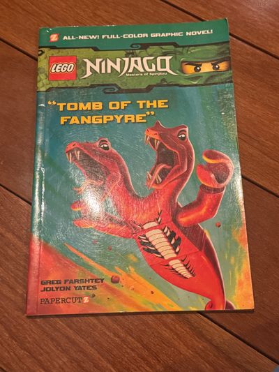 Lego Ninjago tomb book