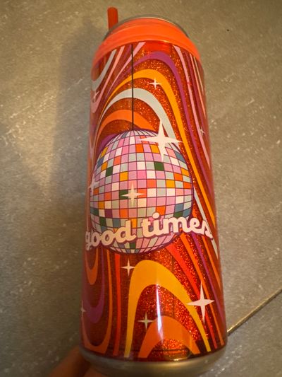 Brand brand new cool gear good times water can Comes with straw and full closure great water bottle