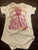 Just add a kid Size 6 months. Princess onesie 6 Months