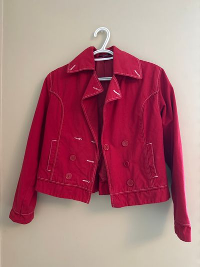 George Teens 12/13 Red Chino Jacket 10-12