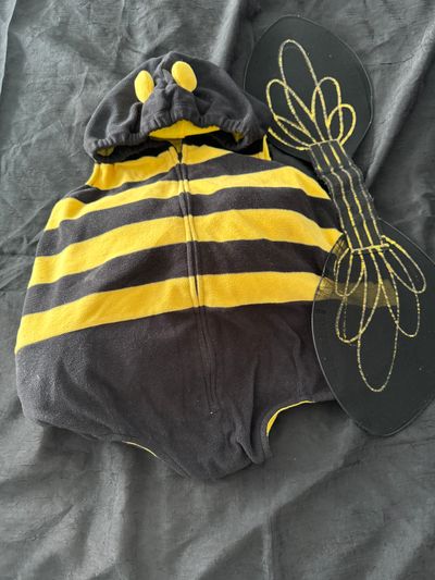 Carters Black & Yellow Bumble Bee Costume -size 24mos