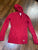 DKNY Red hooded sweater Women's - XS
