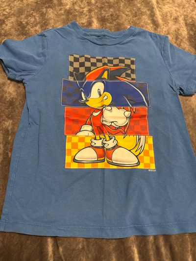 Old Navy Vintage look sonic short sleeved tshirt 6T/6