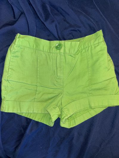 Janie and jack Lime green short 12-18 Months