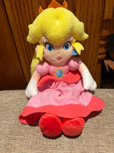 Brand new princess peach stuffy doll