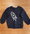 Little Me Like new boys 2T sweatshirt feature spaceship graphic 2T